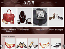 Tablet Screenshot of lafolie.com.br